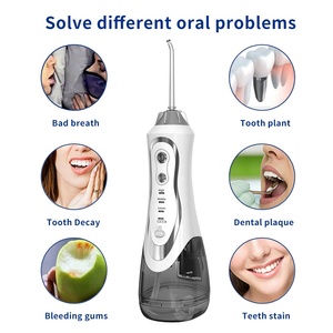 Irrigador Oral inalámbrico de alta presión de 300ml, hilo dental de <span class=keywords><strong>agua</strong></span>, Kit de <span class=keywords><strong>limpieza</strong></span> de <span class=keywords><strong>dientes</strong></span>, dispositivos de blanqueamiento para el cuidado dental de los <span class=keywords><strong>dientes</strong></span> - Product Image 4
