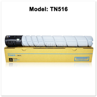 Cartouche de toner noir pour copieur TN513 TN515 TN516 Bizhub 454e 554e 458 558 458e 558e 658e, compatible Konica Minolta