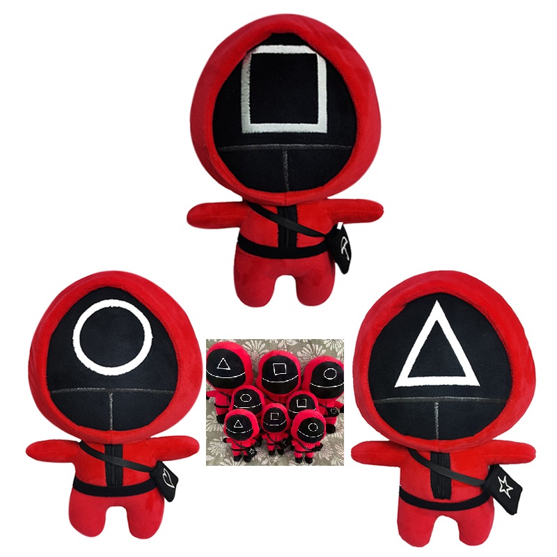 korean squid game plush toy doll,korean teleplay squid game toys plush,giant inflatable squid game doll costumes