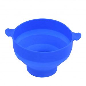 Tazones de Silicona Plegables para Palomitas de Maíz con Tapa, de Alta Calidad, con Logotipo Personalizado, Aptos para Microondas, para la Noche del Cine en Casa - Product Image 4