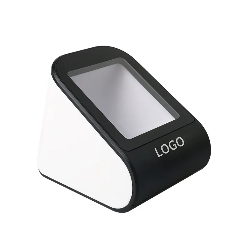 กล่องชำระเงินมือถือ1D 2D บาร์โค้ดเครื่องอ่านบาร์โค้ดอัตโนมัติ USB QR Code Scanner