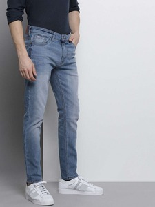 Jeans pour hommes, coupe slim, extensible, denim confortable, pour tous les jours, décontracté, travail, voyage, extérieur et style de rue - Product Image 2