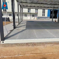 Panneau extérieur en fibro-ciment ignifuge, densité moyenne et élevée, style panneau en fibres pour maisons modulaires
