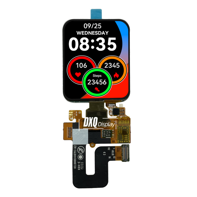 1.78inch OLED Display Screen High Resolution 368*448 Oncell Touch Smart Watch with Mobile Phone Secondary 1.78 AMOLED Display