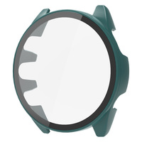 Film de protection en verre trempé, étui de protection en plastique PC pour Garmin Forerunner 165, coque de protection d'écran complète