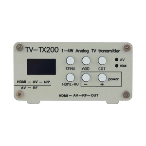 TV-TX200 VHF/<strong>UHF</strong> Analog TV <strong>Transmitter</strong> Support HD/AV Input Analog Signal <strong>Transmitter</strong> with Telescopic Antenna - Product Image 5
