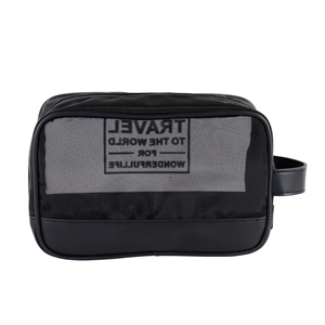 Bolsa de Aseo de Malla Transparente para Mujer, Nueva Organizadora de Viaje Portátil con Cremallera para Vacaciones y Playa - Product Image 3
