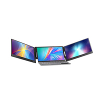Double moniteur Portable 14 pouces USB C ordinateur HDR affichage Full HD 1920x1080P IPS écran Extender moniteur de jeu pour ordinateurs portables
