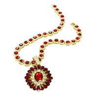 Collier de créateur de luxe pour femmes chaîne de clavicule en alliage de Zinc lourd goutte d'eau pendentif en diamant accessoire coloré à la mode
