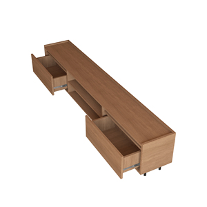 Moderno Centro de Entretenimiento Blanco con Gran Almacenamiento, Gabinete para Medios, Mueble de Madera para <span class=keywords><strong>TV</strong></span>, <span class=keywords><strong>Soporte</strong></span> para Televisión para el Hogar y Sala de Estar - Product Image 6