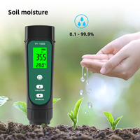 YY-1000 3 en 1 sol EC température mètre testeur d'humidité en pot jardinage agricole outil de mesure conductivité mètre