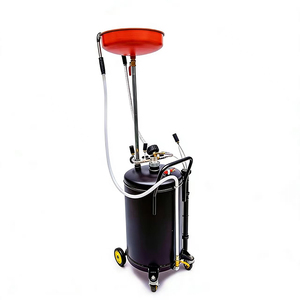 Pompe de vidange d'huile mobile 80L pour mécanicien, aspirateur de récupération d'huile usagée, équipement de collecte d'huile usagée - Product Image 1