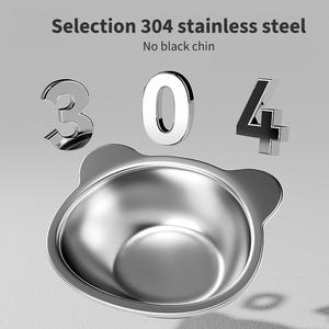 Mangkuk anjing yang ditinggikan tahan dek berdiri dengan baja tahan karat mangkuk anjing makanan dan air piring berjemur untuk anjing kecil besar - Product Image 3