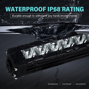 Barra de Luz LED Amarilla Profesional de 15 Pulgadas, 72W, 4600LM, para Parrilla de <span class=keywords><strong>4x4</strong></span>, Compatible con Jeep Wrangler, Ford Bronco, Tacoma, Ranger, RZR X3 - Product Image 2