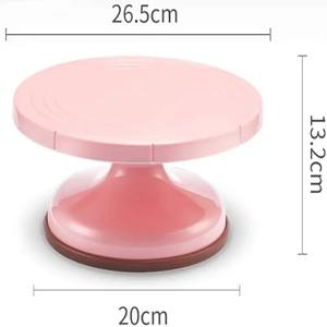 2 Pcs Cookie Decorating Turntable 5.5 Inch Mini <strong>Spinning</strong> <strong>Cake</strong> Decorating <strong>Stand</strong> 360 Degree Revolving Cookie Swivel <strong>Stand</strong> - Product Image 6