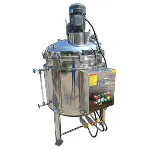 Máquina mezcladora emulsionante al vacío DZJX100L 200L para jabón líquido, máquina para hacer jabón líquido para inodoro, tanque MEZCLADOR DE ACERO INOXIDABLE