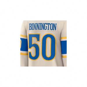 Listo para enviar St. Louis Binnington 2025 Winter Classic Camiseta de <span class=keywords><strong>hockey</strong></span> nacional cosida de la mejor calidad - Product Image 1