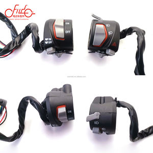 Interrupteur combiné trois-en-un pour moto électrique et tricycle, style simple, clignotant, klaxon, bouton marche/arrêt – Meilleure vente à prix abordable - Product Image 5