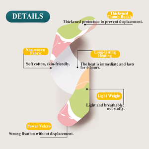 6 heures de chaleur longue durée enveloppement de soutien du poignet compresse chaude à base de plantes 360 ��wrap réduire l'entorse - Product Image 3