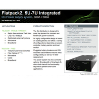 ELTEK FP2 48V 24kw redresseur Flatpack2 48/2000 SHE 5U-7U système d'alimentation de télécommunication intégré (CTO20405.nnn)
