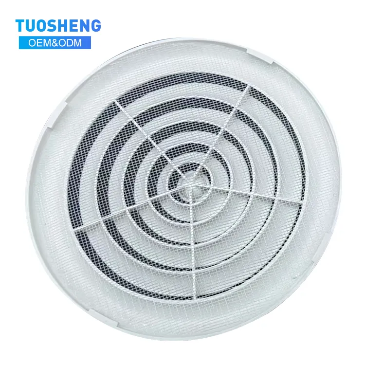 Hvac System Central Air Conditioning Plastic Air Outlet Air Diffuser
