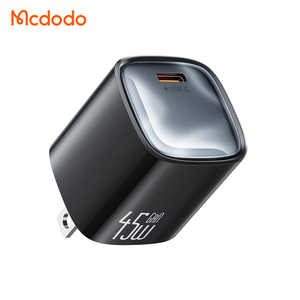 Cargador de Pared USB-C GaN Mcdodo 443/444/435 de 45W, Ultra <span class=keywords><strong>Mini</strong></span>, para Viajes, Carga Rápida PD para <span class=keywords><strong>iPhone</strong></span>, MacBook Air, SFC/AVS GaN, Enchufes UK, EU, US - Product Image 1