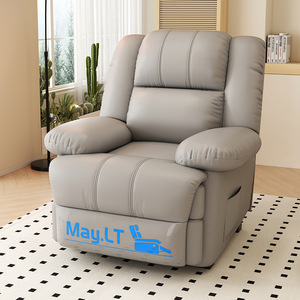May.LT Electric <b>Recliner</b> Sofa Single Seat Living Room Chair With Reclining Function For Home Use - Product Image 1