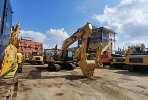 Excavadora sobre orugas Caterpillar usada 320D 320D2 320DL 323D 325D 329D con bomba como componente central - Product Image 2