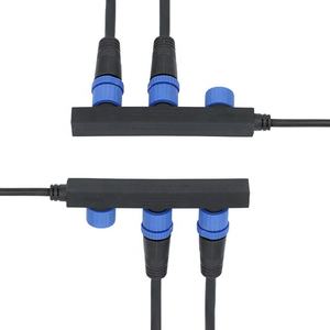 IP68 Waterproof Cable Wire LED Lighting Type 2 Core T Type Waterproof Connector - Product Image 2