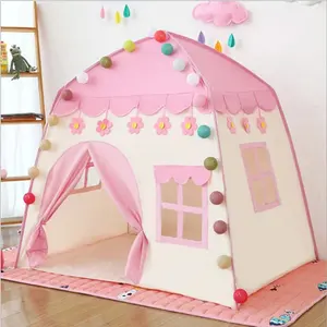 Seamind enfants intérieur jeux de plein air princesse maison jouet tente enfants château jouer jouet tente