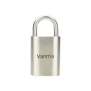 Vanma Top Security กุญแจสแตนเลสลายนิ้วมือกุญแจอิเล็กทรอนิกส์