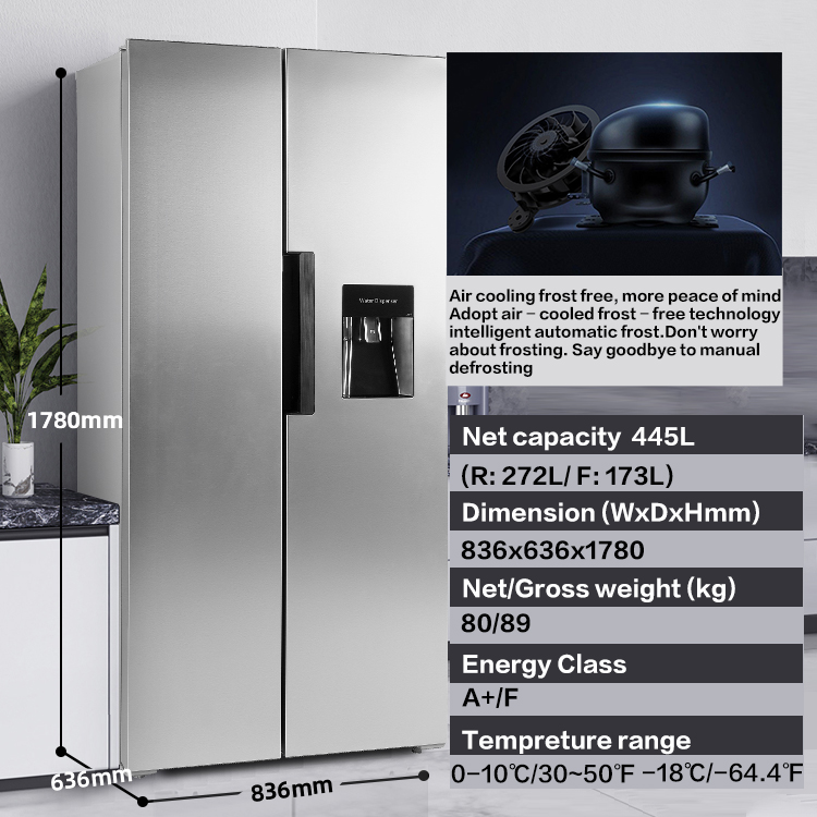 BCD-456WD PCM avec distributeur d'eau