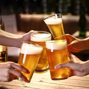 Vasos de Cerveza de Borosilicato al por Mayor, Vaso de Cerveza de Media Yarda, 1 Litro, 330 ml, 200 ml, Jarra de Cerveza de Barril, Vasos de Cerveza Pilsner Personalizados - Product Image 4