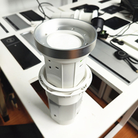 UK-Steckdose 4-seitig Vollständig Eingebettete Marmor-Hydraulik-Küchenarbeitsplatte Pop-up-Hebeturm-Steckdose mit USB-A und USB-C