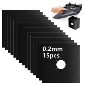 Protection de cuisinière à gaz en PTFE, protège-boutons de cuisinière en plastique pour la sécurité des bébés, couvre-cuisinière à gaz pour économie d'énergie - Product Image 2