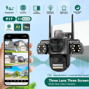 <span class=keywords><strong>Camera</strong></span> giám sát không dây ngoài trời 9mp gia đình 5K mạng <span class=keywords><strong>wifi</strong></span> siêu rõ ràng icsee an ninh ba ống kính ba màn hình <span class=keywords><strong>PTZ</strong></span> 3MP <span class=keywords><strong>Camera</strong></span> - Product Image 2