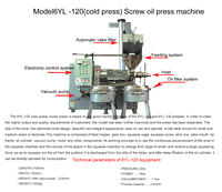 Presse à huile à vis Qifeng Machinery à bas prix pour le traitement de l'huile de soja, de maïs et de tournesol
