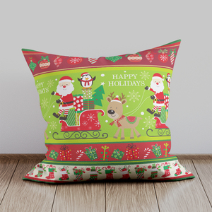 2024 New Factory Custom Wholesale Festival Home Deco Pillow Lower Pile Christmas <b>Covers</b> Customized <b>Throw</b> Pillows - Product Image 3