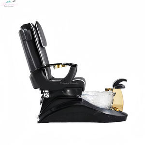 Moderne profession elle Pipeless Whirlpool Entladung pumpe Fuß Spa <span class=keywords><strong>Massage</strong></span> stuhl schwarz Pediküre Stuhl zum Verkauf - Product Image 2