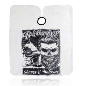 Tabliers de salon <span class=keywords><strong>Vente</strong></span> directe d'usine Rétro Squelette Chaise pivotante Châle de coiffeur Wai tissu Outils de coiffeur professionnelstablier de salon - Product Image 6