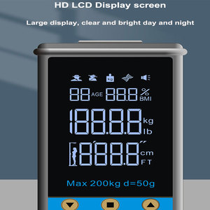 Nhà sản xuất chuyên nghiệp thông minh sinh trắc học đo chiều cao quy mô BMI y tế Trọng lượng quy mô với CE - Product Image 2
