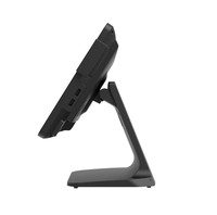 Sistema POS de pantalla táctil única de 15,6 pulgadas altamente rentable con pantalla de cliente opcional