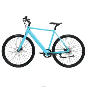 2022 عفريتي Elyx واحدة سرعة 36V حزام سلسلة دراجة Sepeda Fixie الرجعية Bicicleta كهربي دراجة للكبار الدراجات Pedelec