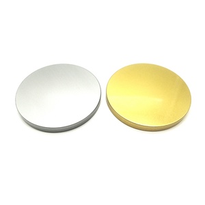 Tapa de Metal Dorada Personalizada de 107 mm, Tapa Redonda de Lujo para Frascos de Vidrio, Tapa de Hojalata Plateada para Frascos de Velas - Product Image 2