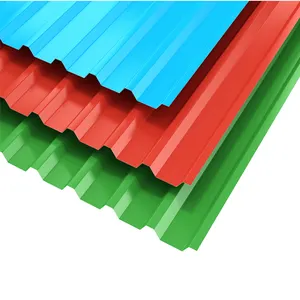 PPGI PPGL Prepainted 지붕 컬러 코팅 아연 도금 골판지 금속 루핑 시트 컬러 강판