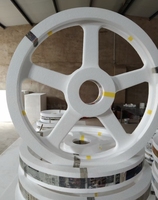 Máquina CNC Rongchi de 4 Ejes, Longitud de 3000 mm, Husillo de 9KW, Industrial Pesado para Prototipos Automotrices