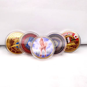 عملة تذكارية مخصصة للبيع بالجملة، عملة التحدي المعدنية بطلاء ذهبي وفضي عتيق، مقاس 3 أو 4 سم، مصنوعة من سبائك الحديد والزنك والنحاس الأصفر والنحاس كهدايا تذكارية - Product Image 2