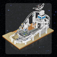 Mould King 11033 Montagnes Russes Spatiales Jouets Série Rêve de Compétition Dynamique Blocs de Construction Briques