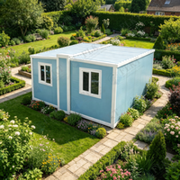Villa modulaire préfabriquée de luxe extensible FLKT à double aile avec extensions combinées et multiples modules – Maison conteneur