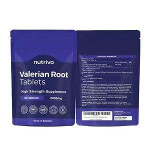 Custom Printed Aluminum Nutrition Supplement Tablets Stand up Pouch with Zipper Moisture Proof <strong>Diabetes</strong> Pill Packages - Product Image 4